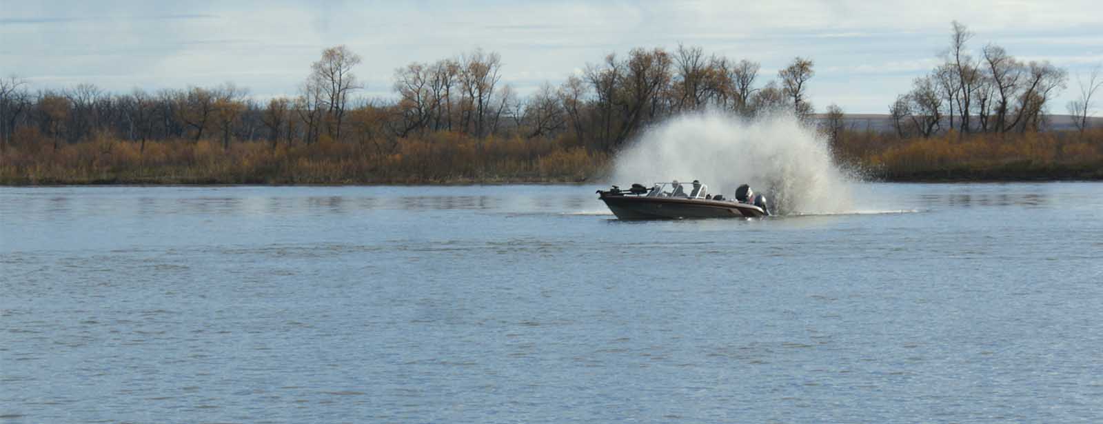 Boat Stuck on Sandbar